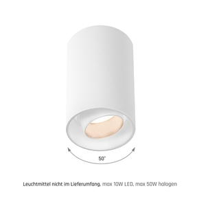 Chloe Gu10 Spot Utanpåliggande Gu10 250 V Ip20 80x130mm Vit Rund Rörlig 4 Chloe Gu10 Spot Utanpåliggande Gu10 250 V Ip20 80x130mm Vit Rund Rörlig small 4