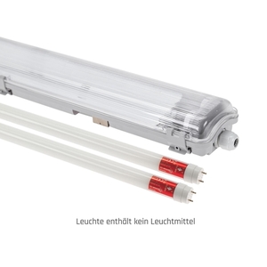 Limea Led-rör Slim Hermetic G13 2x120 250 V Ip65 1310x90x63 Mm Grå small 14