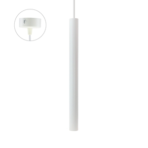 Chloe Slim Mr11 Pendel Sockel 250 V Ip20 40x500+1m Kabel Vit Justerbar Ljusvinkel small 0
