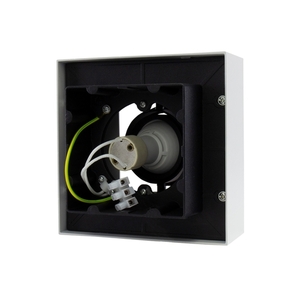 Mirora Gu10 Utanpåliggande Gu10 250 V Ip20 145 X145 X85mm Vit Svart Fyrkant Rörlig small 6