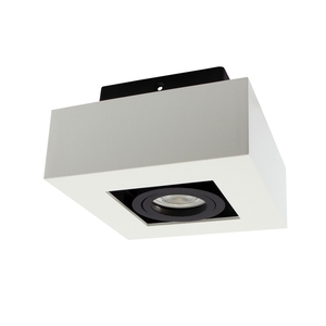 Mirora Gu10 Utanpåliggande Gu10 250 V Ip20 145 X145 X85mm Vit Svart Fyrkant Rörlig small 0