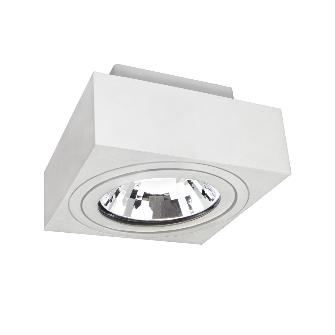 Kontrollera Mirora Ar111 Utanpåliggande montage Gu10 250 V Ip20 145 X145 X85mm Vit Fyrkant Rörlig Mirora Ar111 Utanpåliggande montage Gu10 250 V Ip20 145 X145 X85mm Vit Fyrkant Rörlig