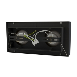 Mirora Ar111 X2 Utanpåliggande Gu10 250 V Ip20 293 X145 X 85mm Svart Rektangulär Rörlig small 4