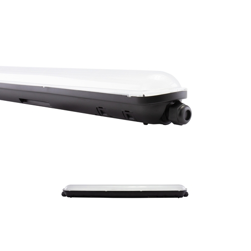 Kontrollera Limea Gigant Hermetic 600mm 20 W Nw 230 V 120st Ip65 Ik09 600x72x70mm Svart