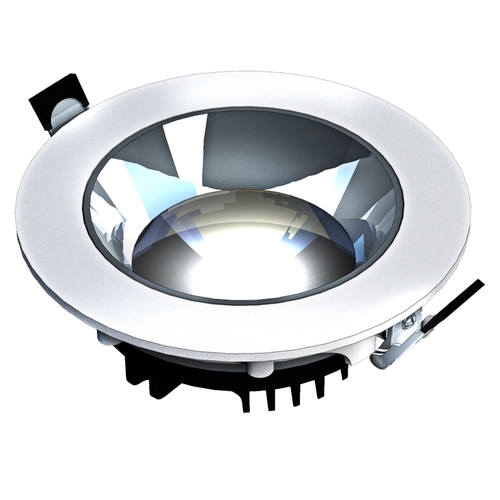 Kontrollera Mirror Model Xl infälld montering, 30 W, 30°, 220x70 Mm, färg vit