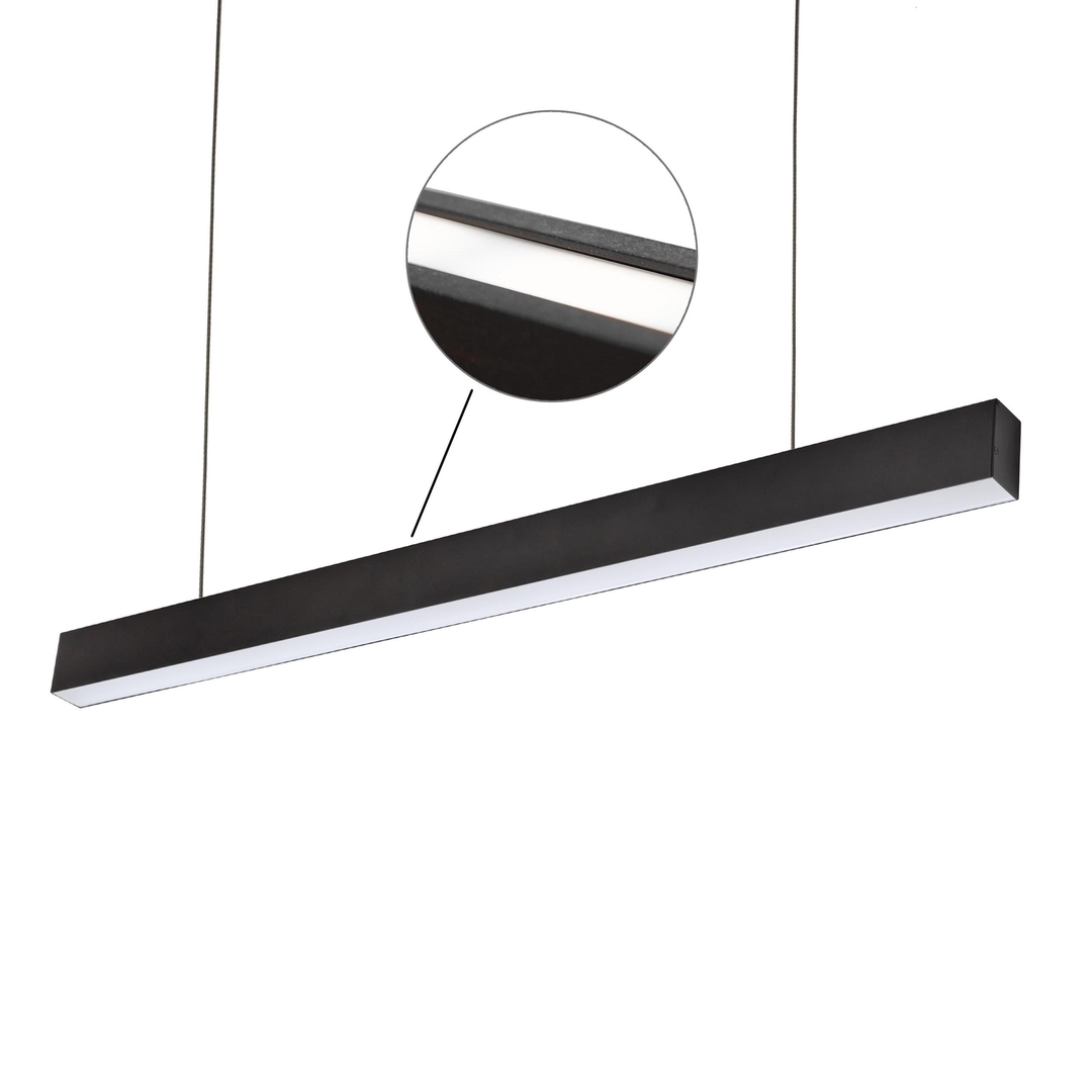 Kontrollera Allday Inspire Två Sidor 830 47 W 230 V 1120mm 115st Svart Casambi Allday Inspire Två Sidor 830 47 W 230 V 1120mm 115st Svart Casambi