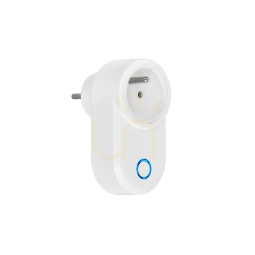 Kontrollera Nordlux Smart Plug smart mellanstickkontakt Bluetooth, uttag typ E, vit 2170210001
