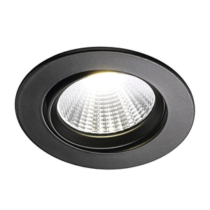FREMONT Nordlux LED Flush Mount Metall Svart small 0