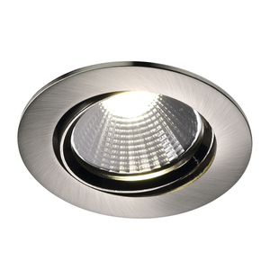 Nordlux Fremont infälld LED-spot 4,5 W, borstad nickel, Ø 8,5 cm small 2