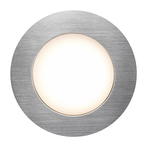 LEONIS Nordlux LED infälld armatur Plast Borstat nickel small 0
