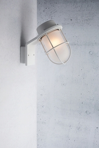 MARINA vägglampa Nordlux E27 20W Metall Vit small 1