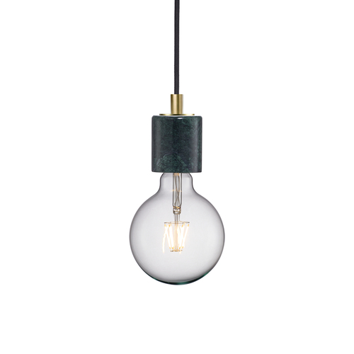 Kontrollera Nordlux E27 60W Marmorgrön SIV taklampa