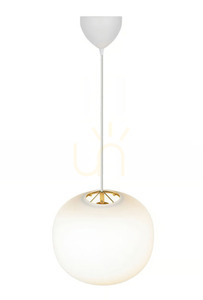 NAVONE DFTP E27 40W Taklampa i glas Vit small 2