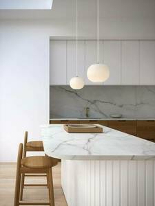 NAVONE DFTP E27 40W Taklampa i glas Vit small 0