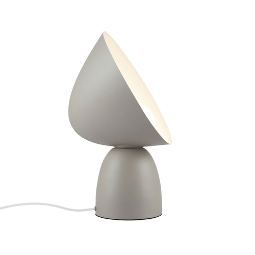 Kontrollera HELLO DFTP E14 25W brun bordslampa i metall.
