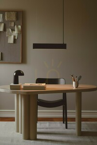 DFTP Beau 50 svart pendellampa, 50 cm, S14S 8 W small 5