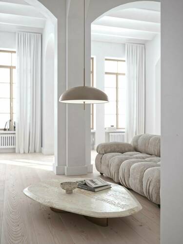 Kontrollera VERSALE DFTP E27 2x15W Brun taklampa i metall
