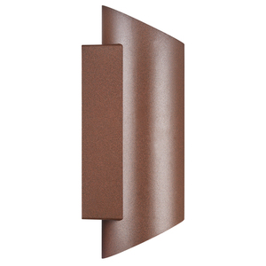 NICO Nordlux GU10 2x35W Vägglampa i rostig aluminium small 2