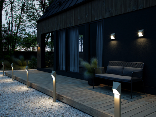 Kontrollera PONTIO trädgårdslampa Nordlux GU10 25W Aluminium Beige