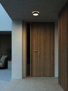OLIVER Nordlux LED-vägglampa Plast Svart small 2