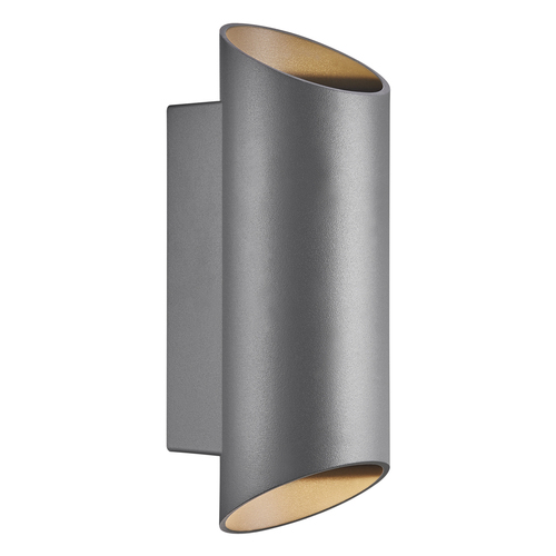 Kontrollera NICO Nordlux GU10 2x35W aluminium antracit vägglampa