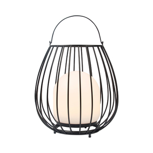 Bärbar laddningsbar lampa Nordlux Jim To-Go LED 3 W 300 lm 2700 K IP54 svart 30,3 cm small 2