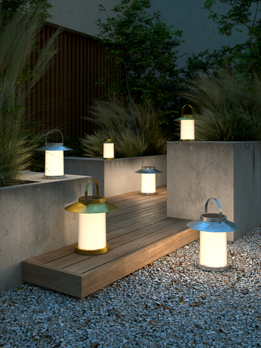Kontrollera TEMPLE Nordlux SolarLed batterilampa Galvaniserat stål Galvaniserat