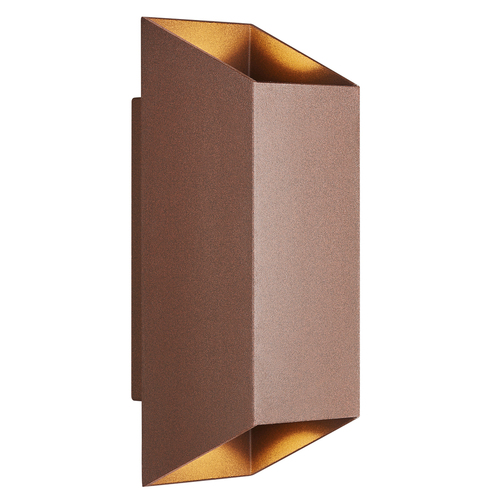 Kontrollera NICO Nordlux GU10 2x35W Vägglampa i rostig aluminium