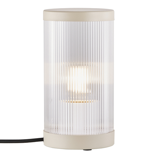 Kontrollera COUPAR Bordslampa Nordlux E27 25W Plast Beige.