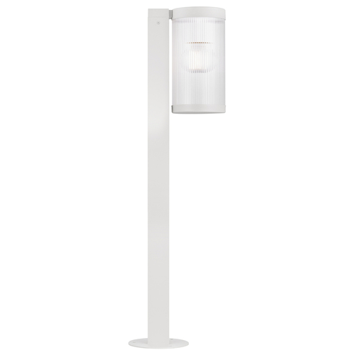 Kontrollera COUPAR trädgårdslampa Nordlux E27 25W Aluminium Vit