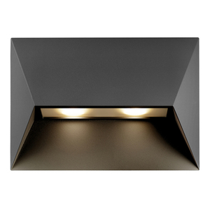 Vägglampa utomhus Nordlux Pontio svart aluminium 2xGU10 small 1
