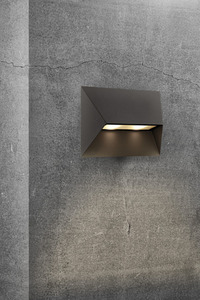 Vägglampa utomhus Nordlux Pontio svart aluminium 2xGU10 small 3