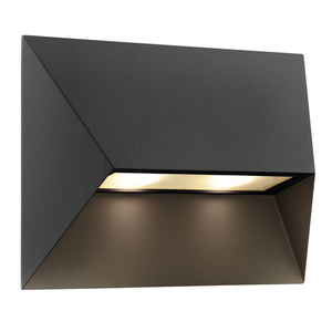 Vägglampa utomhus Nordlux Pontio svart aluminium 2xGU10 small 0