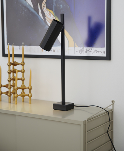 Kontrollera ALANIS bordslampa Nordlux GU10 15W Metall Svart