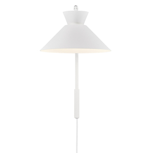 Nordlux DIAL vägglampa E27 40W Metall Vit small 0