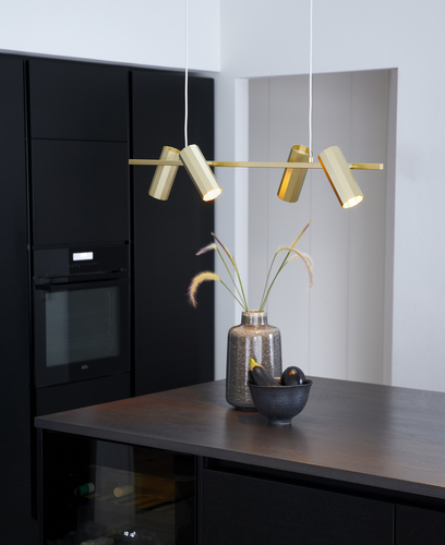 Kontrollera ALANIS taklampa Nordlux GU10 15W Metall Mässing