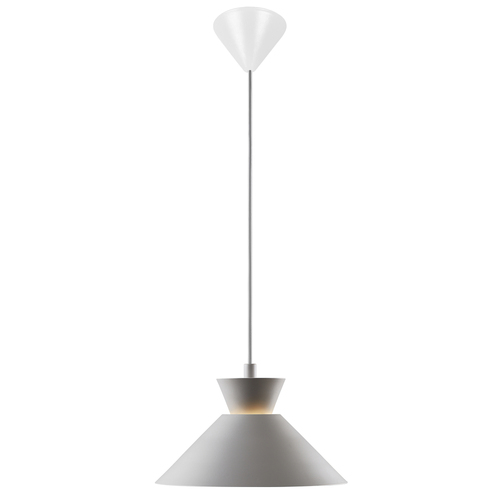 Kontrollera Nordlux DIAL pendellampa E27 40W Metall Grå