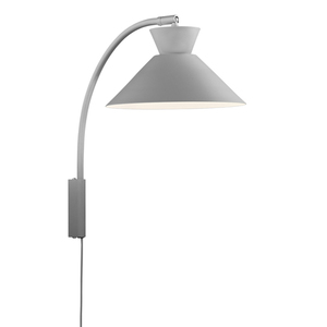 Nordlux DIAL vägglampa E27 40W Metall Grå small 1