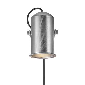 Nordlux Porter E27 60W Galvaniserad vägglampa i metall small 3