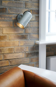 Nordlux Porter E27 60W Galvaniserad vägglampa i metall small 0