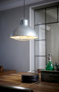 Nordlux Porter 40 pendellampa E27 max. 60 W galvaniserad metall small 0