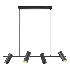 ALANIS taklampa Nordlux GU10 15W Metall Svart small 2