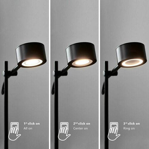 Kontrollera CLYDE Nordlux LED-pendellampa i metall Svart