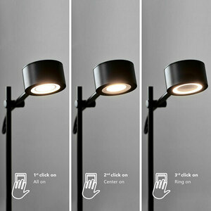 CLYDE Nordlux LED-pendellampa i metall Svart small 5