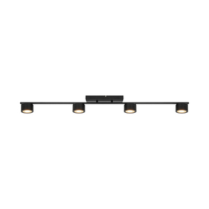 CLYDE Nordlux LED-taklampa i metall Svart small 1