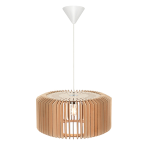 ASTI Pendellampa Nordlux E27 40W Trä Naturell small 3