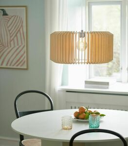 ASTI Pendellampa Nordlux E27 40W Trä Naturell small 0
