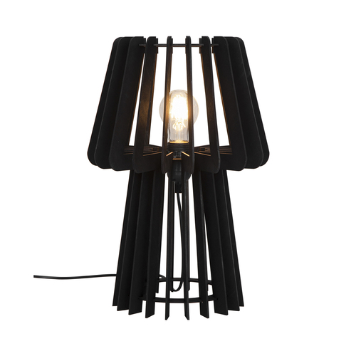 Kontrollera GROA bordslampa Nordlux E27 40W Tree Svart