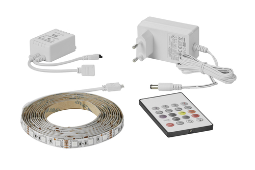 Kontrollera Nordlux LED STRIP LED-remsa LED Plast Vit