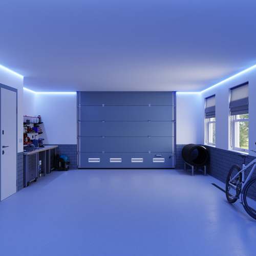 Kontrollera Nordlux SmartLed LED-remsa LED Plast Vit